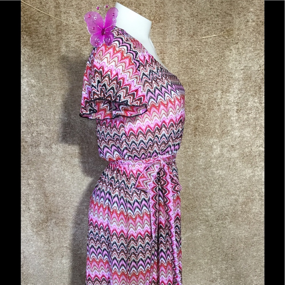 STAR VIXEN One shoulder Multicolored Mini … - Picture 4 of 6
